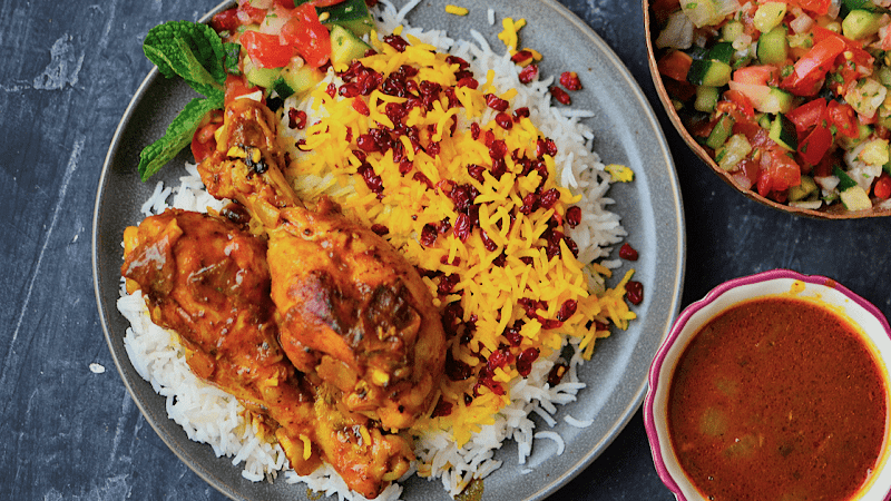 ادویه زرشک پلو با مرغ